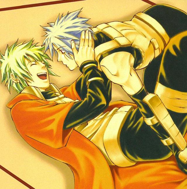 Yondaime and Kakashi Breaking the Habit Cover